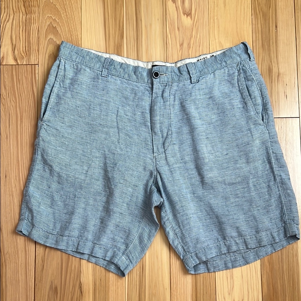 J. Crew Blue Flat Front Shorts Classic Summer Style